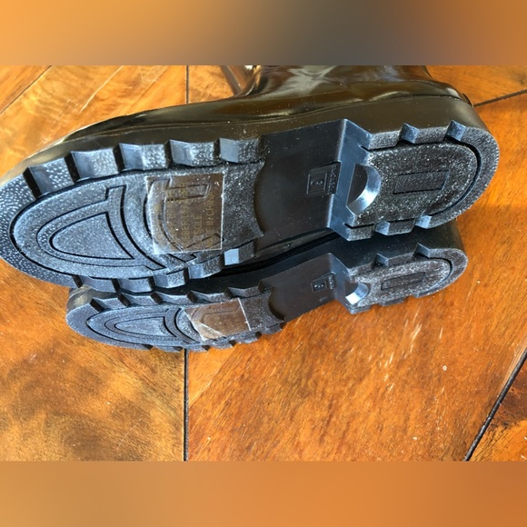 Sugar Women’s Raffle Tall Rain Boots, Size 9, Black - Picture 6 of 7